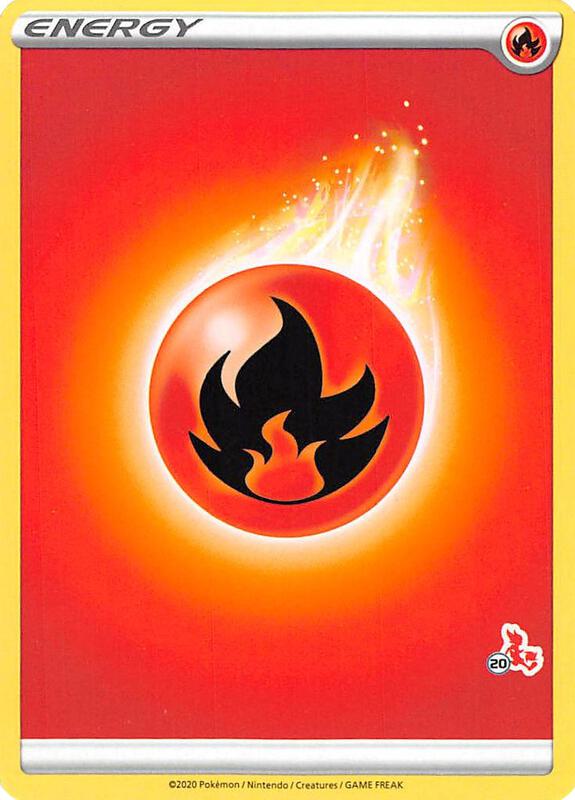Fire Energy (#20 Cinderace Stamped)  from Battle Academy 2022