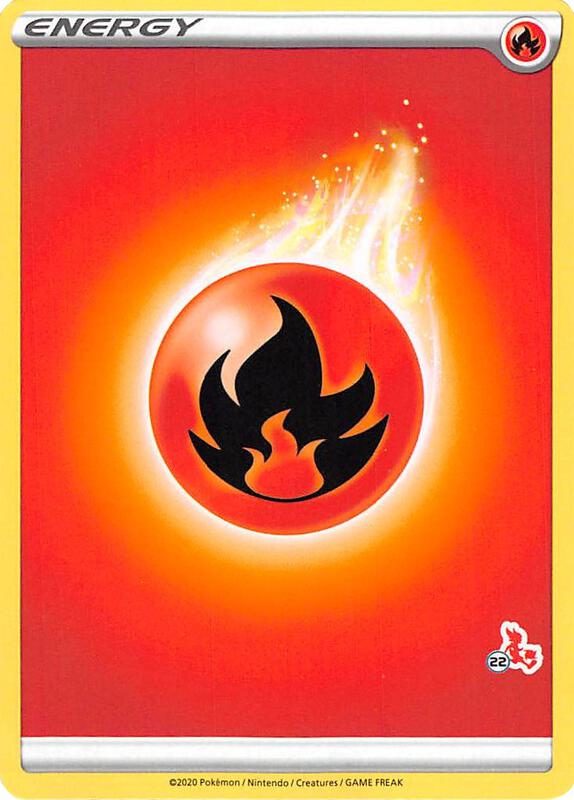 Fire Energy (#22 Cinderace Stamped)  from Battle Academy 2022