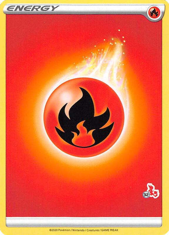 Fire Energy (#32 Cinderace Stamped)  from Battle Academy 2022