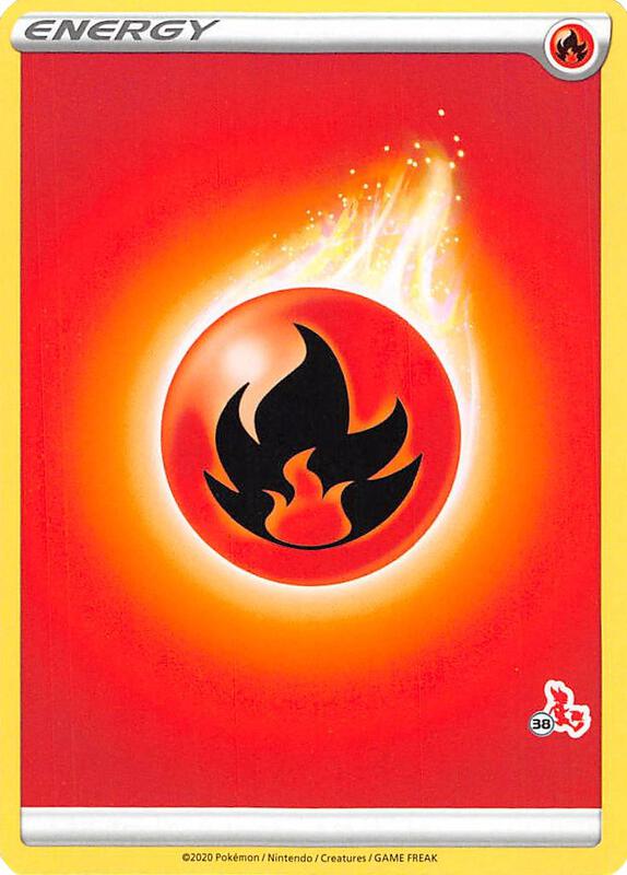 Fire Energy (#38 Cinderace Stamped)  from Battle Academy 2022