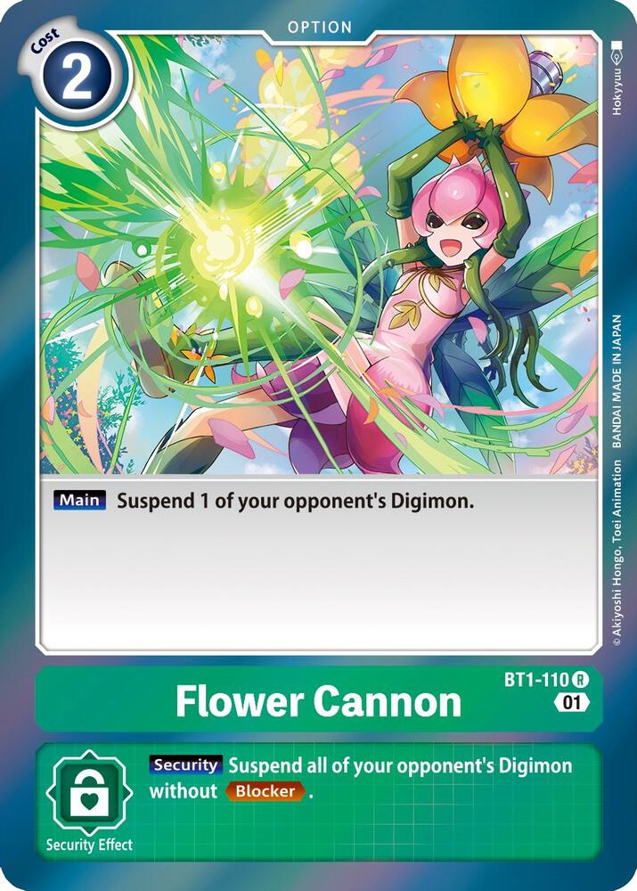 Flower Cannon (Parallel Rare) - Starter Deck 09: Ultimate Ancient