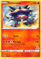 Turtonator #29 from 2022 Battle Academy Pokémon card set