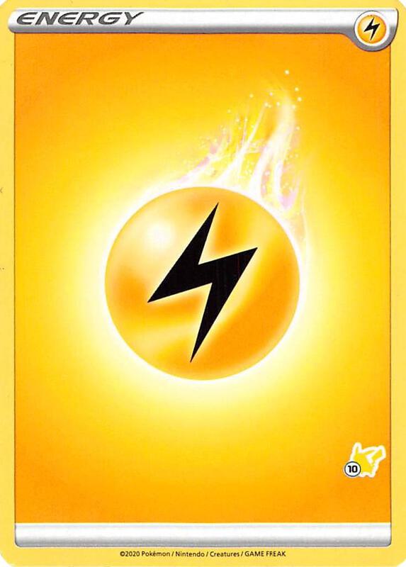 Lightning Energy (#10 Pikachu Stamped)  from Battle Academy 2022