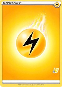Lightning Energy (#11 Pikachu Stamped) from Battle Academy 2022 Pokemon card image