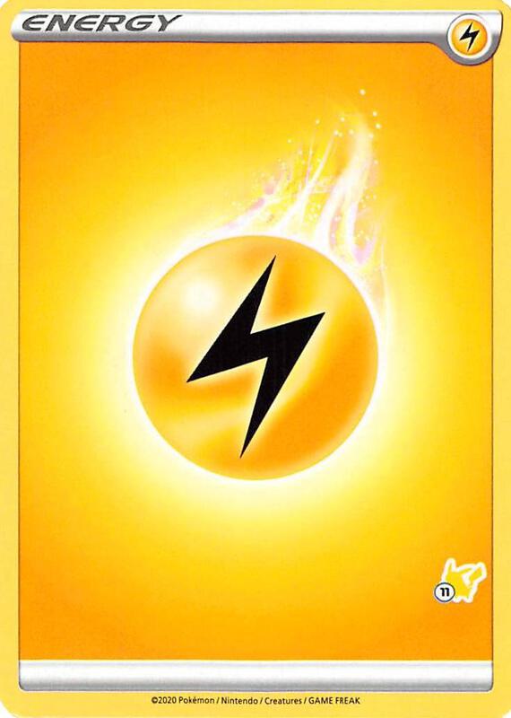 Lightning Energy (#11 Pikachu Stamped)  from Battle Academy 2022