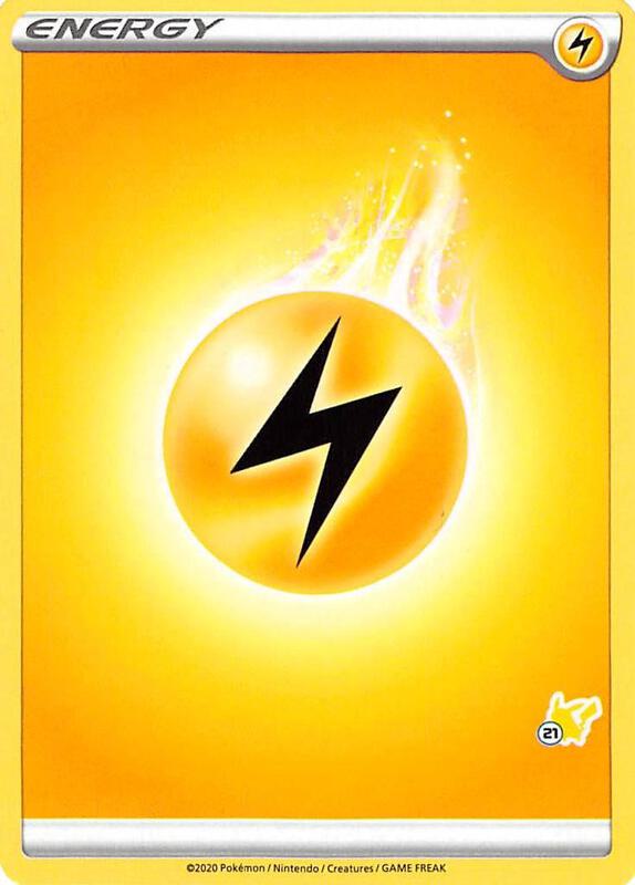 Lightning Energy (#21 Pikachu Stamped)  from Battle Academy 2022