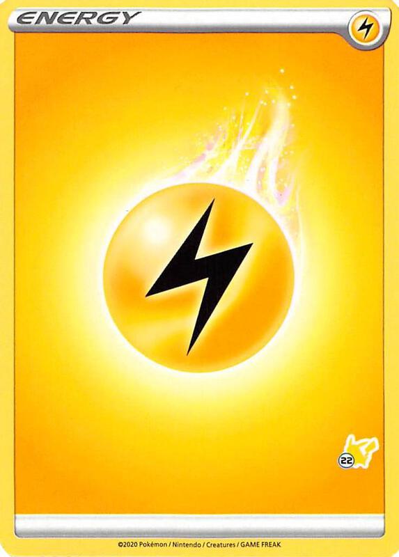 Lightning Energy (#22 Pikachu Stamped)  from Battle Academy 2022