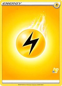 Lightning Energy (#27 Pikachu Stamped) from Battle Academy 2022 Pokemon card image