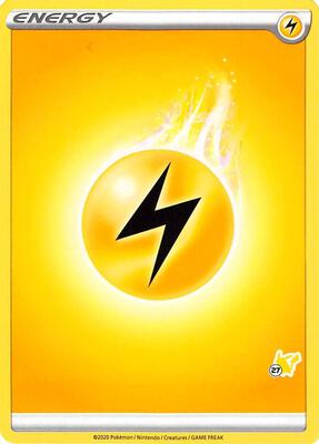 Lightning Energy (#27 Pikachu Stamped)