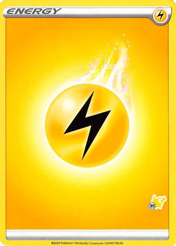 Lightning Energy (#35 Pikachu Stamped)  from Battle Academy 2022