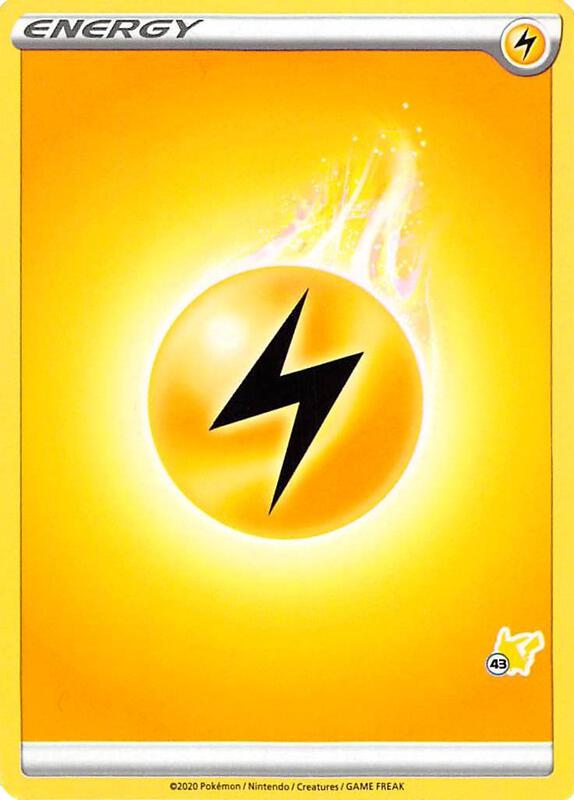 Lightning Energy (#43 Pikachu Stamped)  from Battle Academy 2022