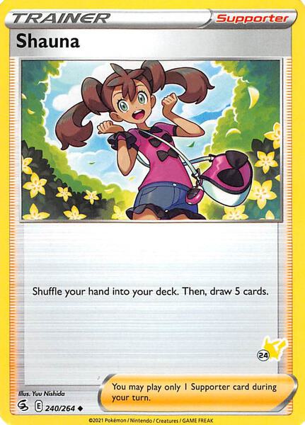 Shauna - 240/264 (#24 Pikachu Stamped)