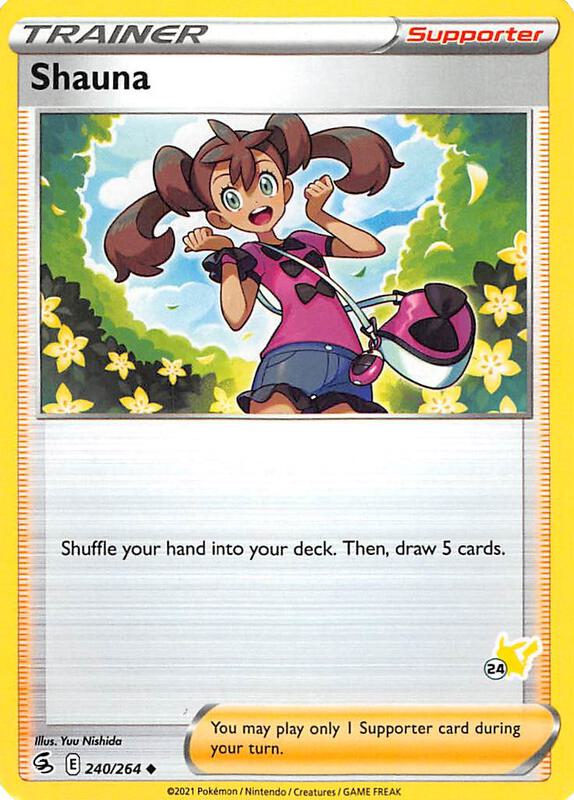 Shauna - 240/264 (#24 Pikachu Stamped) 240/264 from Battle Academy 2022