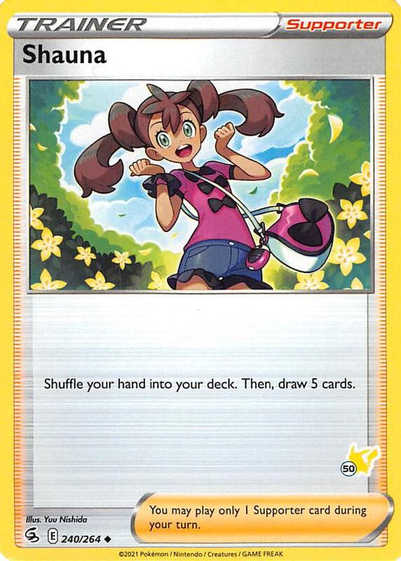 Shauna - 240/264 (#50 Pikachu Stamped) 240/264 from Battle Academy 2022