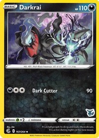 Darkrai - 167/264 (Eevee Stamped) #167/264 from Battle Academy 2022 Pokemon card image
