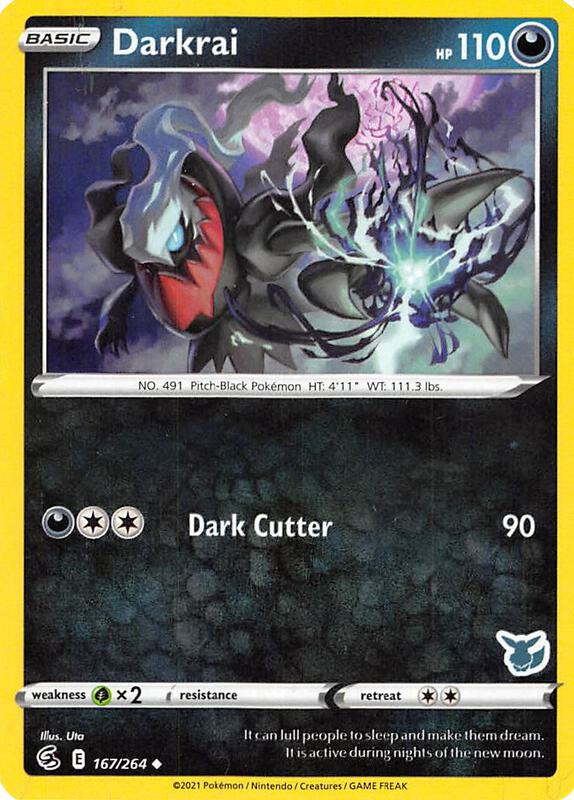Darkrai - 167/264 (Eevee Stamped) 167/264 from Battle Academy 2022
