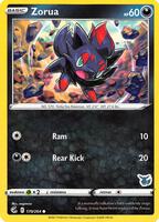 Zorua #170 from 2022 Battle Academy Pokémon card set