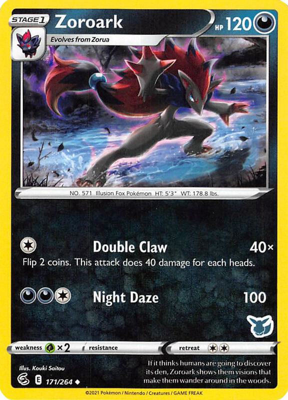 Zoroark - 171/264 (Eevee Stamped) 171/264 from Battle Academy 2022