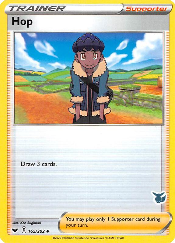 Hop - 165/202 (Eevee Stamped) 165/202 from Battle Academy 2022