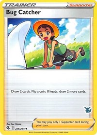 Bug Catcher - 226/264 (Eevee Stamped) #226/264 from Battle Academy 2022 Pokemon card image