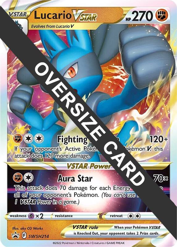 Lucario VSTAR - SWSH214 SWSH214 from Jumbo Cards