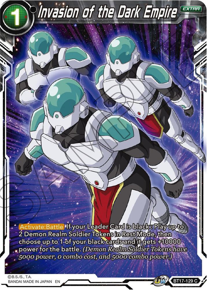 Invasion of the Dark Empire #BT17-129 — Ultimate Squad