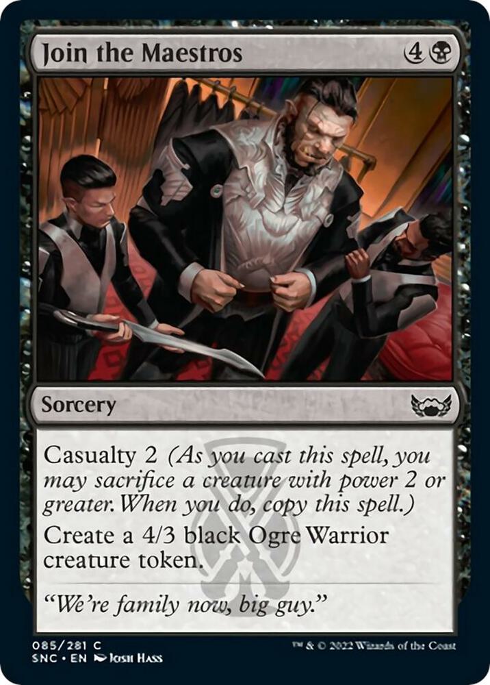 mtg maestros commander deck Amazon.com: Magic: The Gathering Streets of New Capenna Commander Deck –  Maestros Massacre + Collector Booster Sample Pack : Toys & Games main image 0