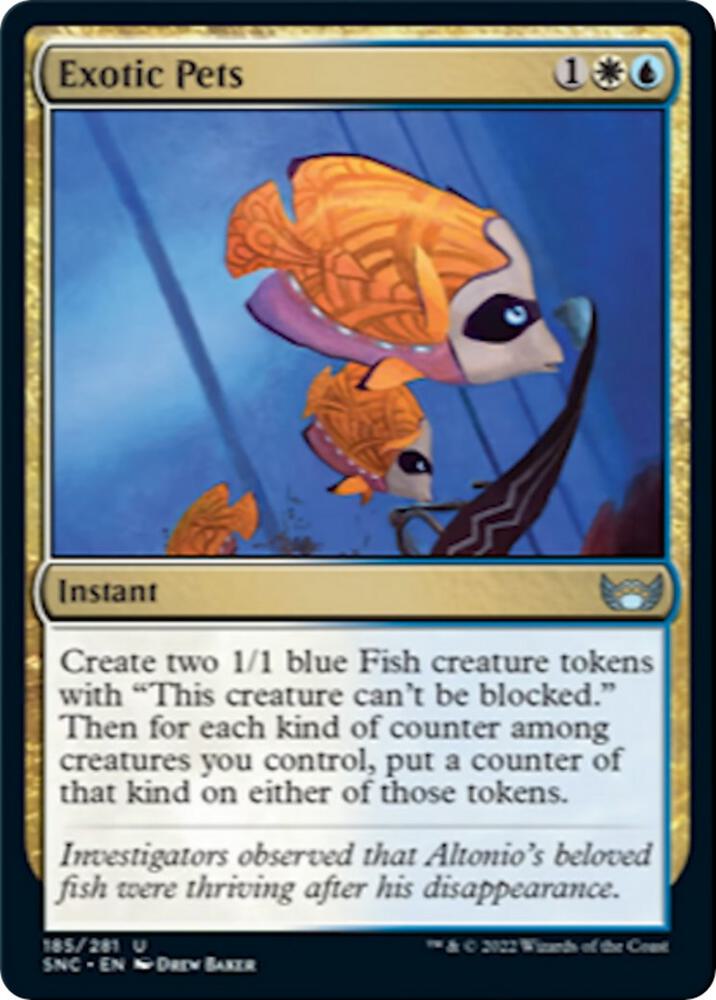 Exotic Pets - Streets of New Capenna - Magic: The Gathering - TCGplayer.com