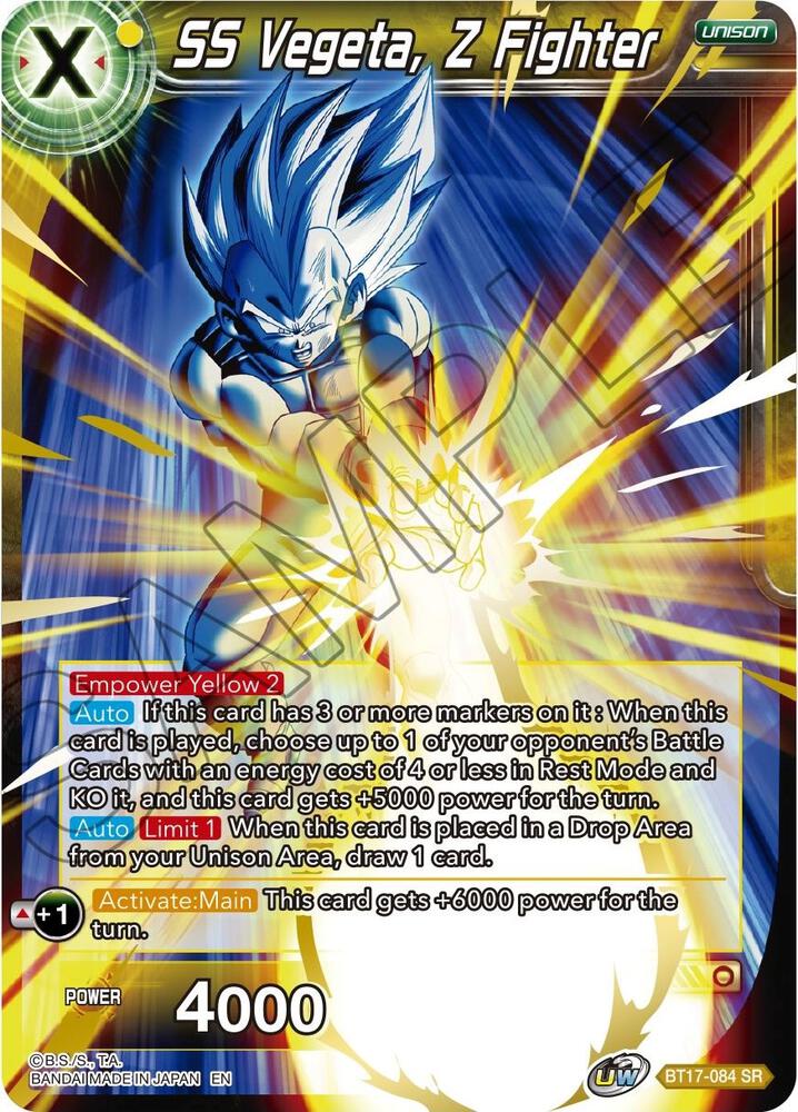 SS Vegeta, Z Fighter - Ultimate Squad - Dragon Ball Super