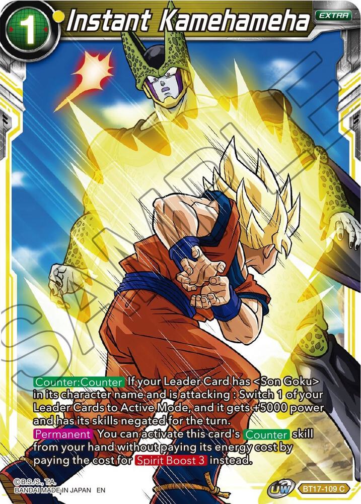 Instant Kamehameha #BT17-109 — Ultimate Squad