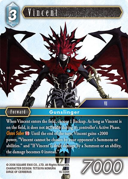 Vincent - Emissaries of Light - Final Fantasy TCG - TCGplayer.com