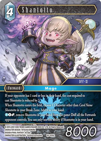 Shantotto - Emissaries of Light - Final Fantasy TCG