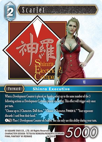 Scarlet - Emissaries of Light - Final Fantasy TCG