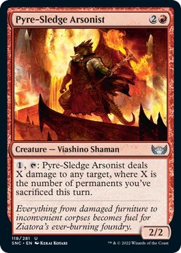 Pyre Sledge Arsonist
