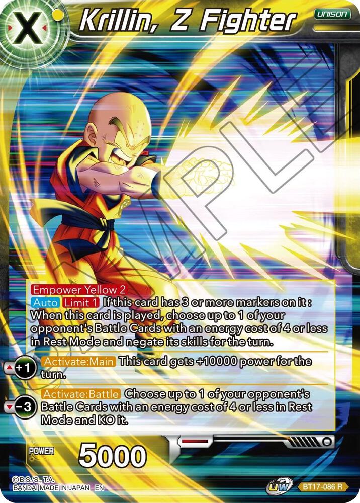 Krillin, Z Fighter - Ultimate Squad - Dragon Ball Super: Masters