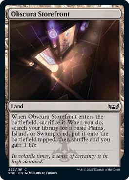mtg obscura cards Magic The Gathering - Streets of New Capenna main image 0