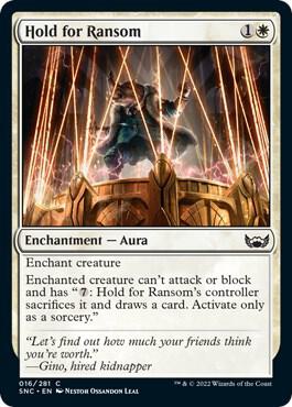Hold for Ransom - Streets of New Capenna - Magic: The Gathering