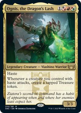 Ognis, the Dragon's Lash - Streets of New Capenna - Magic: The
