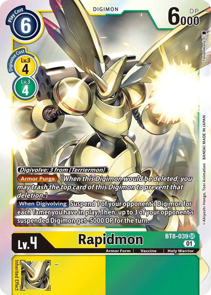 Rapidmon - New Awakening - Digimon Card Game - TCGplayer.com