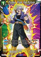 yugioh trunks card Retro DBZ CCG SSG Trunks, Power Awakened (SPR)