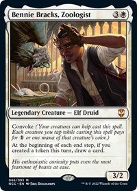 Bennie Bracks, Zoologist - Commander: Streets of New Capenna - Magic: The Gathering card