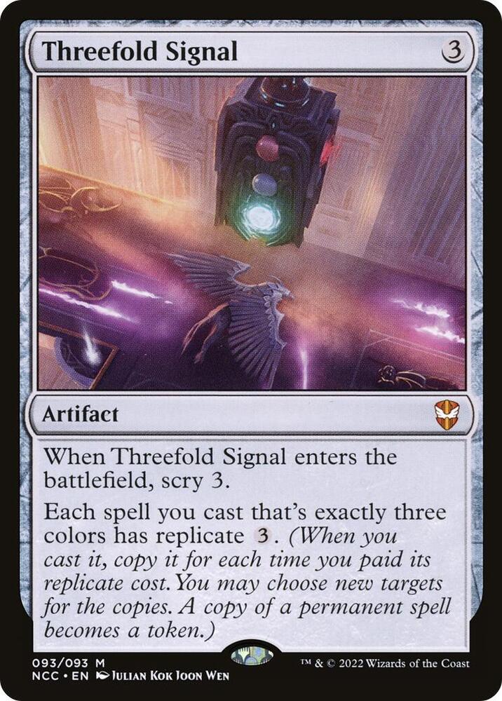 Threefold Signal - Commander: Streets of New Capenna - Magic: The