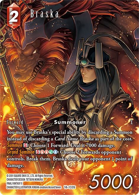 Braska (Full Art) - Emissaries of Light - Final Fantasy TCG