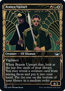 Brazen Upstart Gilded Foil