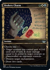 Brokers Charm (Gilded Foil)