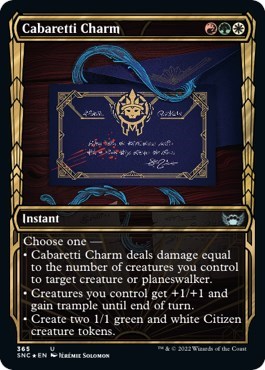 Cabaretti Charm Gilded Foil