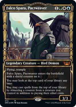 Falco Spara, Pactweaver (Gilded Foil)