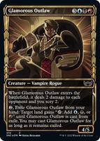 Glamorous Outlaw (Gilded Foil) - Streets of New Capenna - Magic