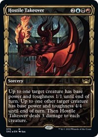 Hostile Takeover (Gilded Foil)