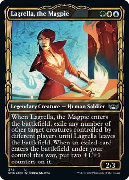 Lagrella, the Magpie (Gilded Foil) - Streets of New Capenna